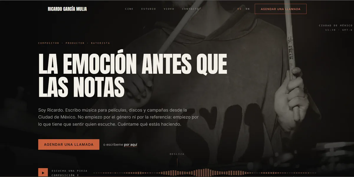 Ricardo García Mulia portfolio preview